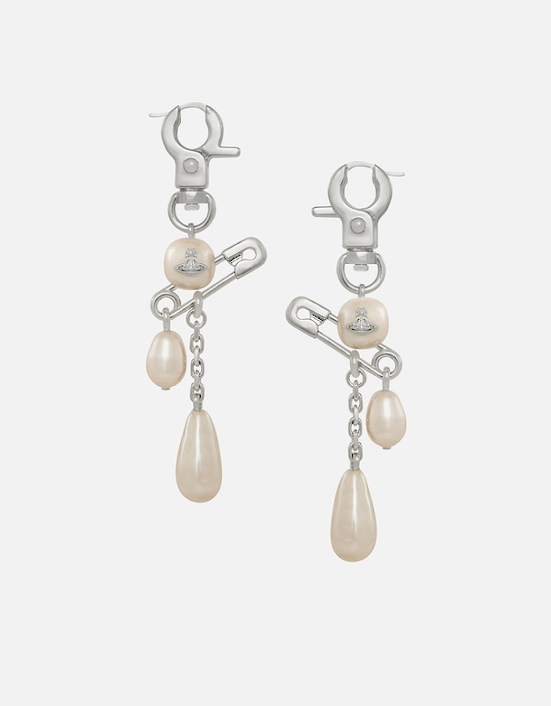 Claude Silver-Plated Long Earrings, 2 of 1