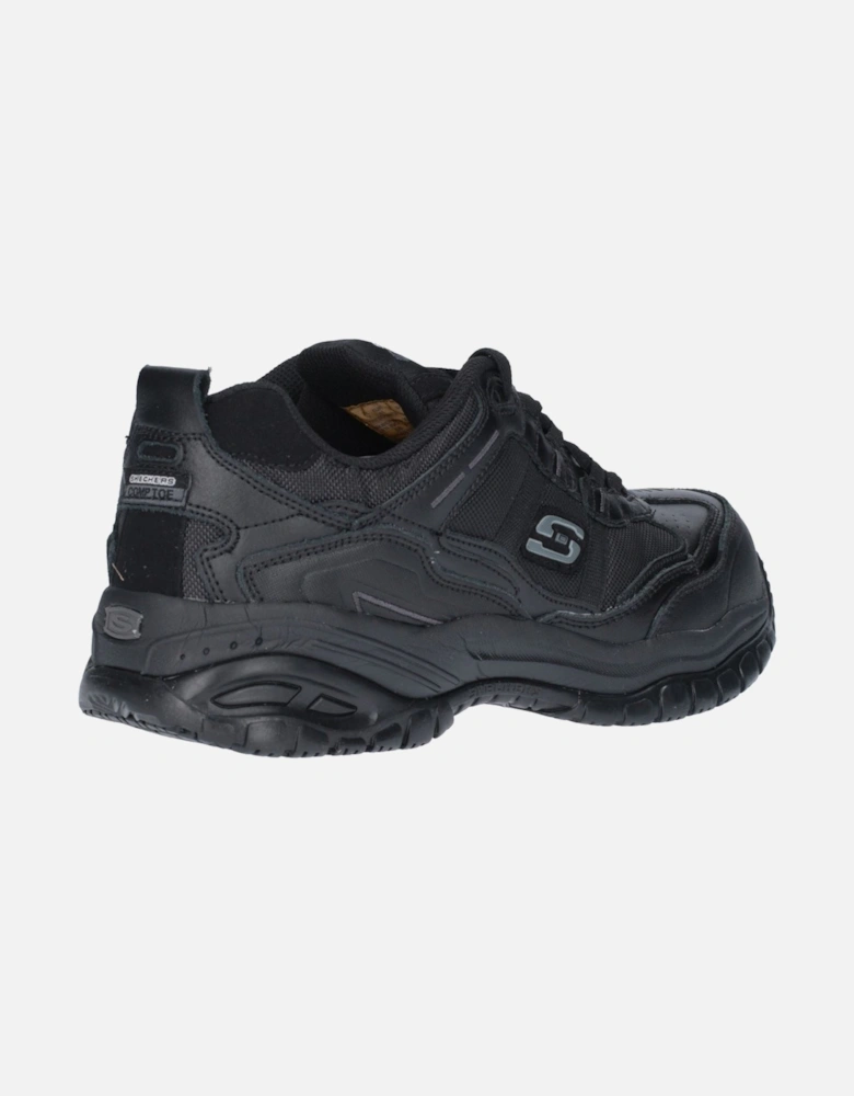 Soft Stride - Grinnell Suede Men's Black Safety Trainers