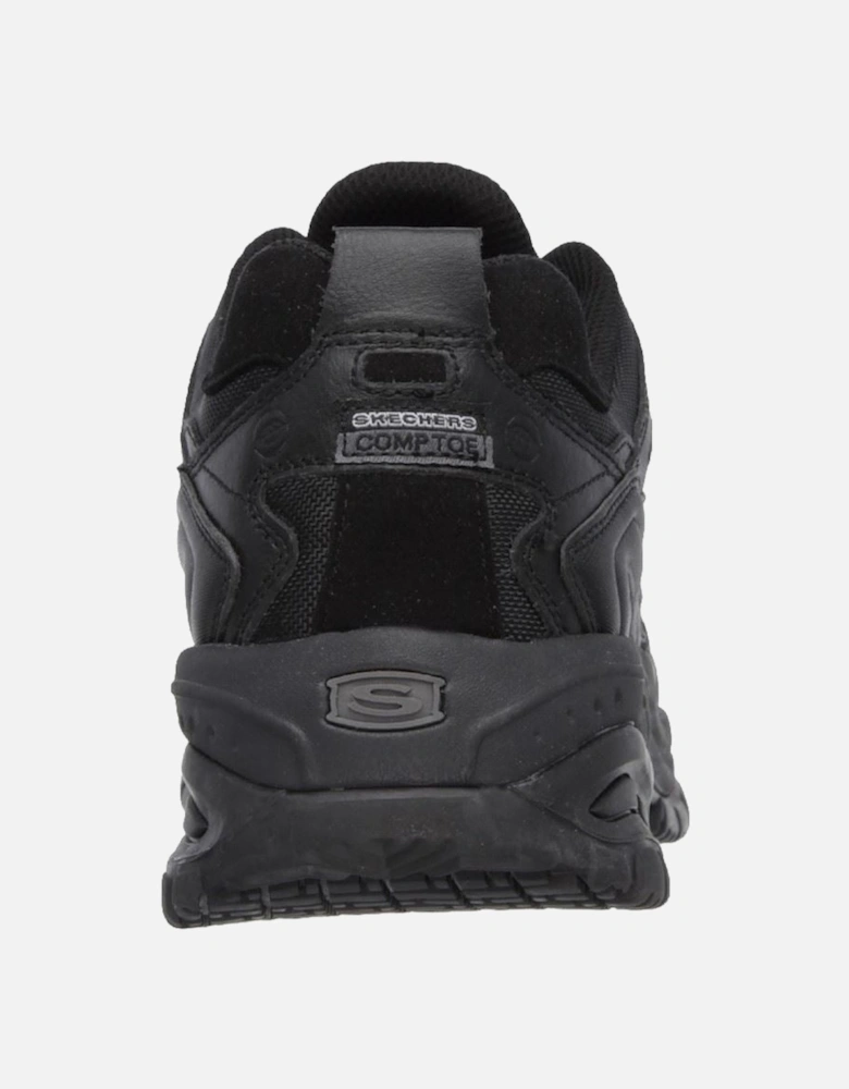 Soft Stride - Grinnell Suede Men's Black Safety Trainers