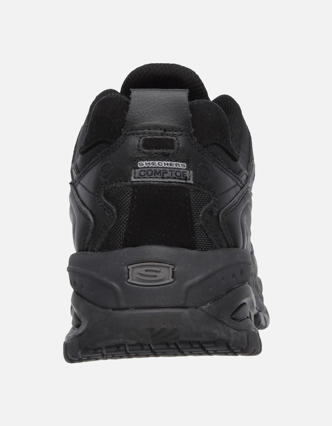 Soft Stride - Grinnell Suede Men's Black Safety Trainers