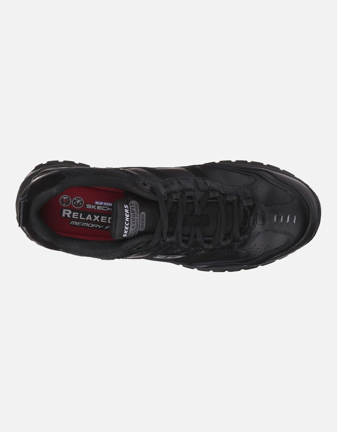Soft Stride - Grinnell Suede Men's Black Safety Trainers