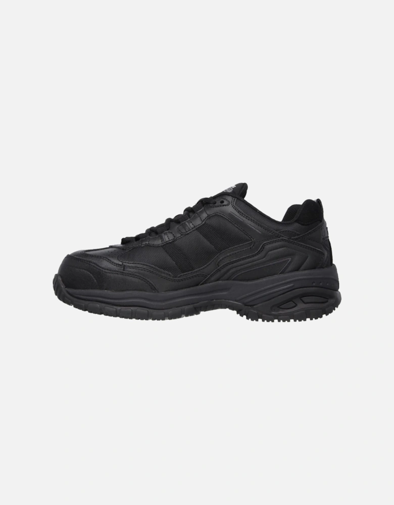 Soft Stride - Grinnell Suede Men's Black Safety Trainers