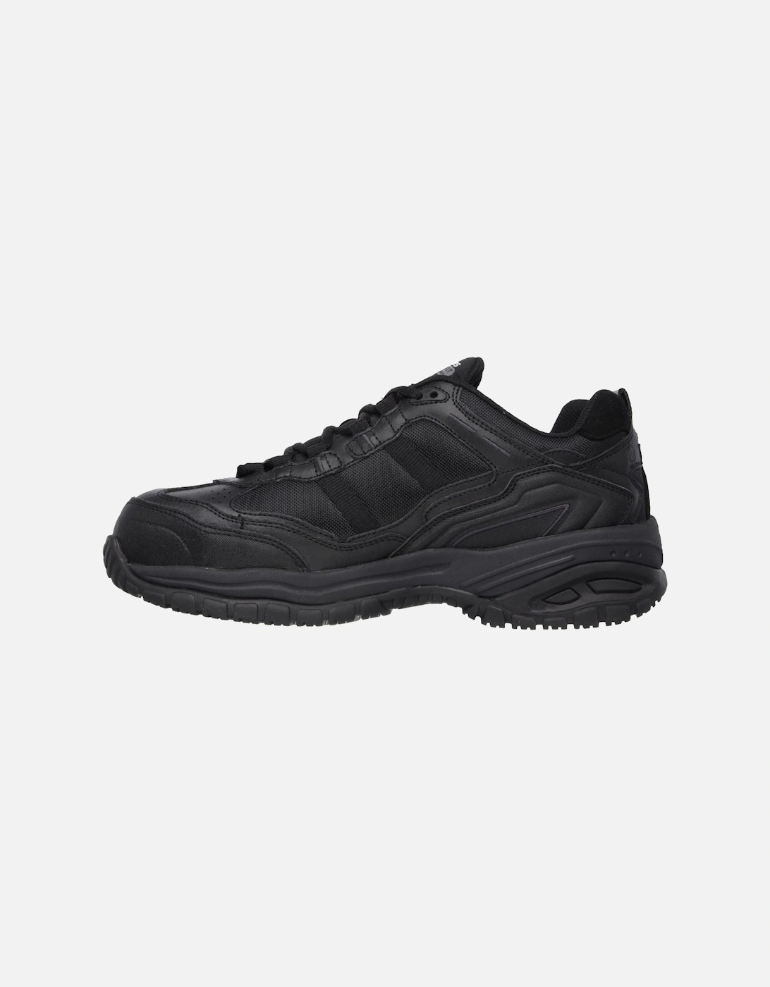 Soft Stride - Grinnell Suede Men's Black Safety Trainers