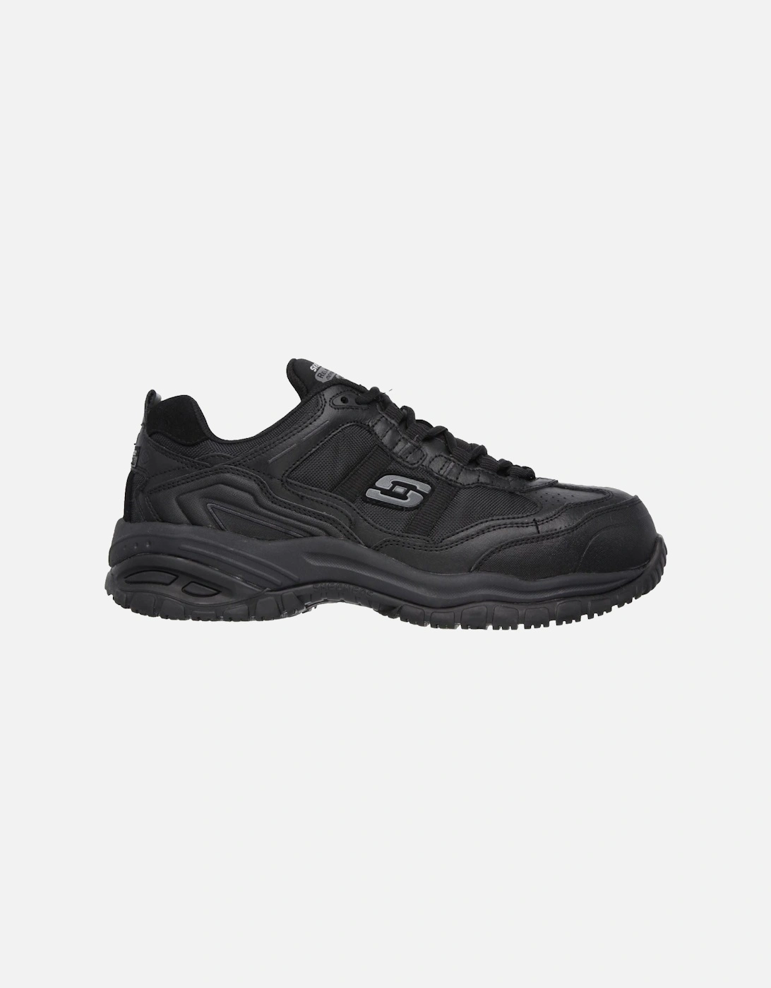 Soft Stride - Grinnell Suede Men's Black Safety Trainers