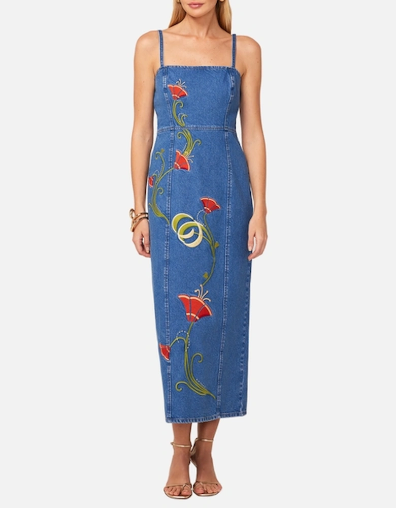 Ursula Denim Midi Dress