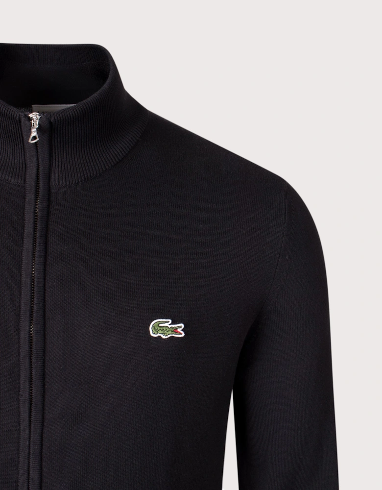 Cotton Zip Through Sweatshirt