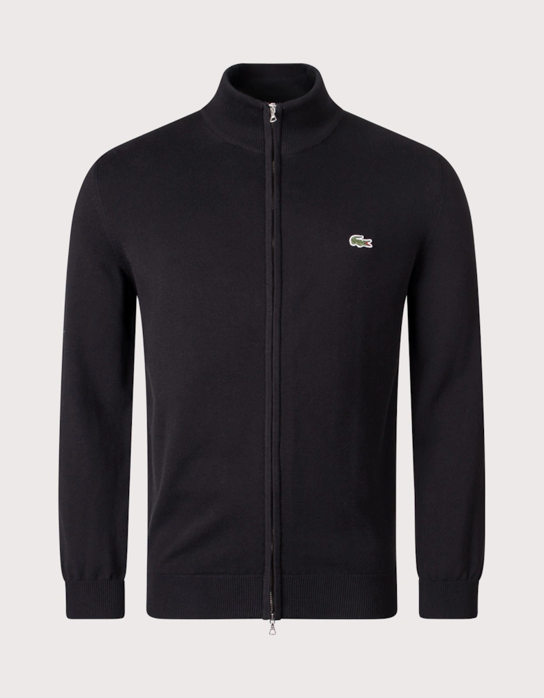 Cotton Zip Through Sweatshirt