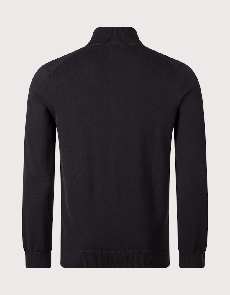 Cotton Zip Through Sweatshirt