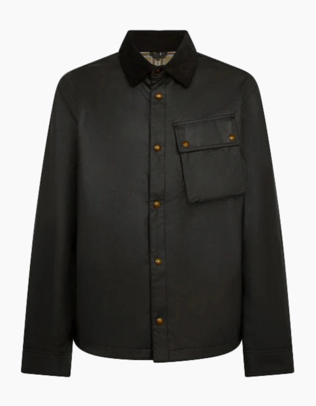 Men's Belstaff Ground Jacket Black - Size: 42/Regular