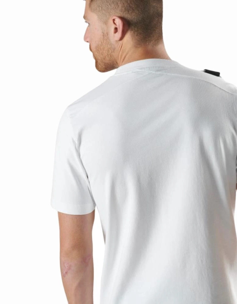Badge Tee - Optic White