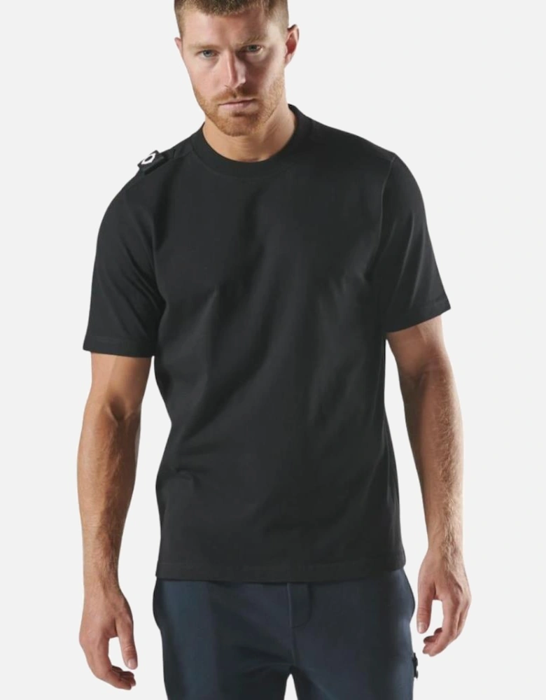 Badge Tee - Jet Black