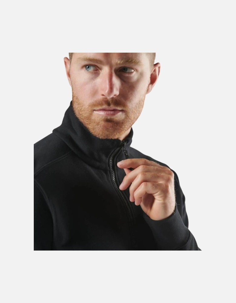 Neo Quarter Zip Sweat - Jet Black