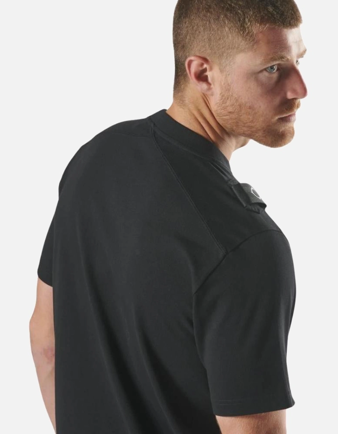 Badge Tee - Jet Black