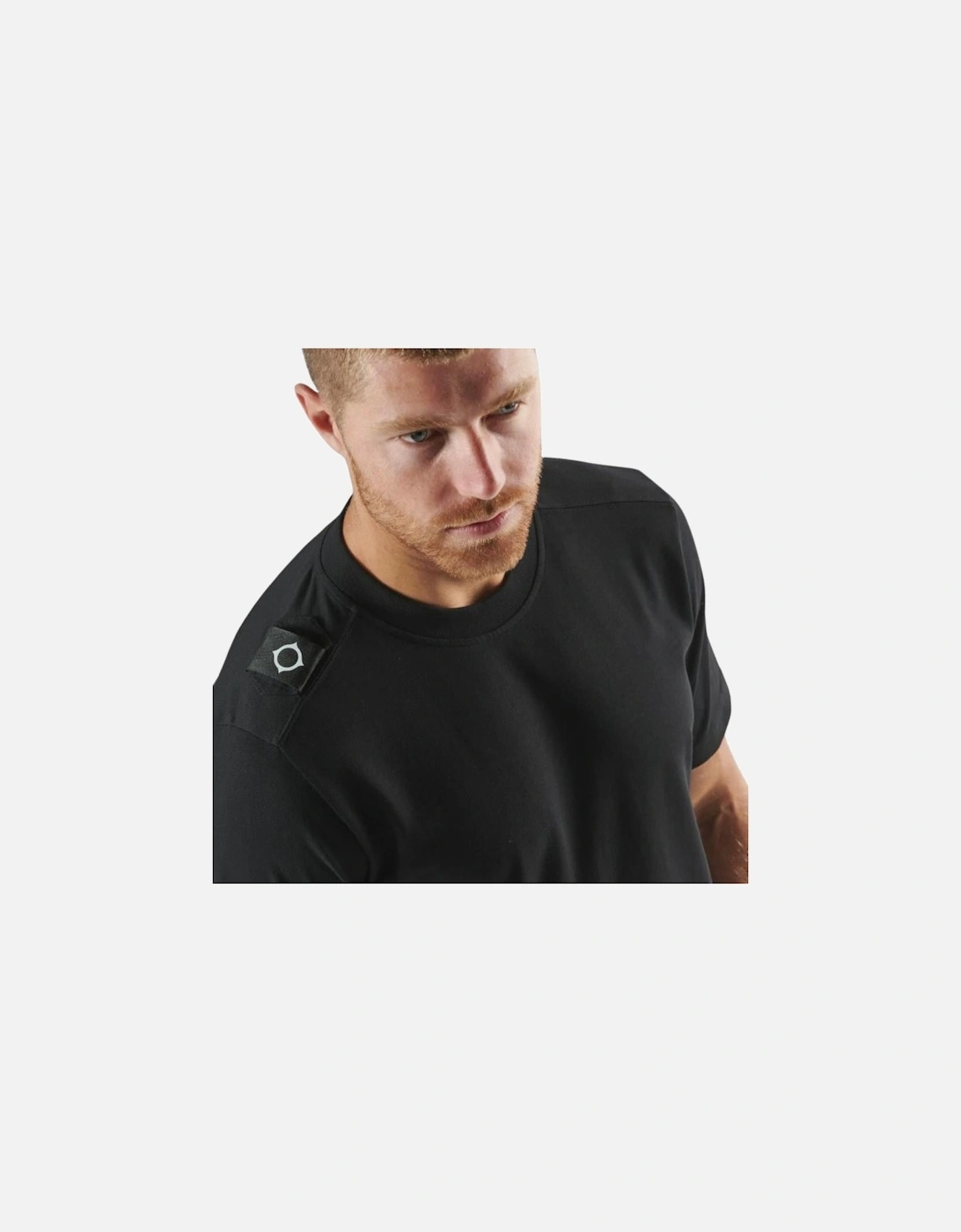 Badge Tee - Jet Black