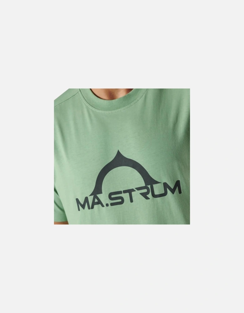 Bora Half Compass Print Tee - Sage