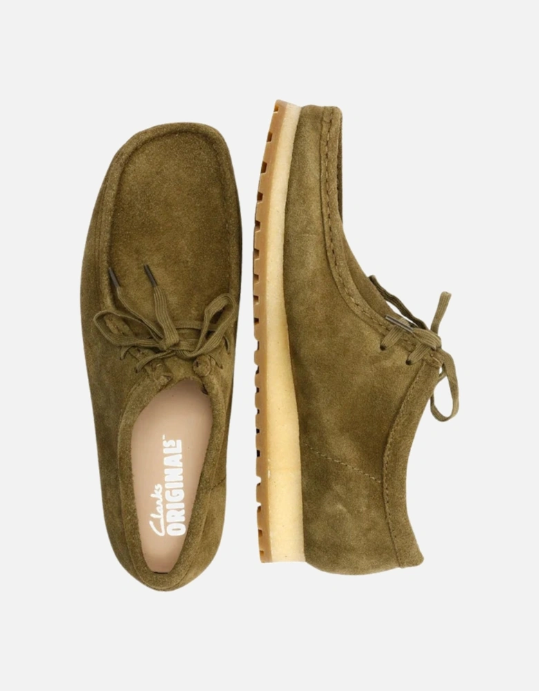 Originals Wallabee RB - Olive Suede