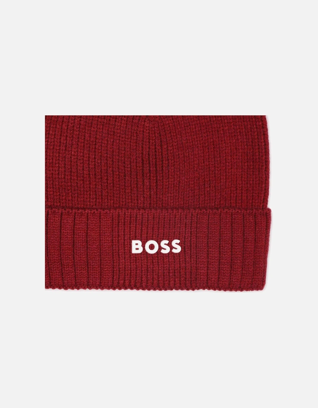 BOSS RED BEANIE HAT J52616