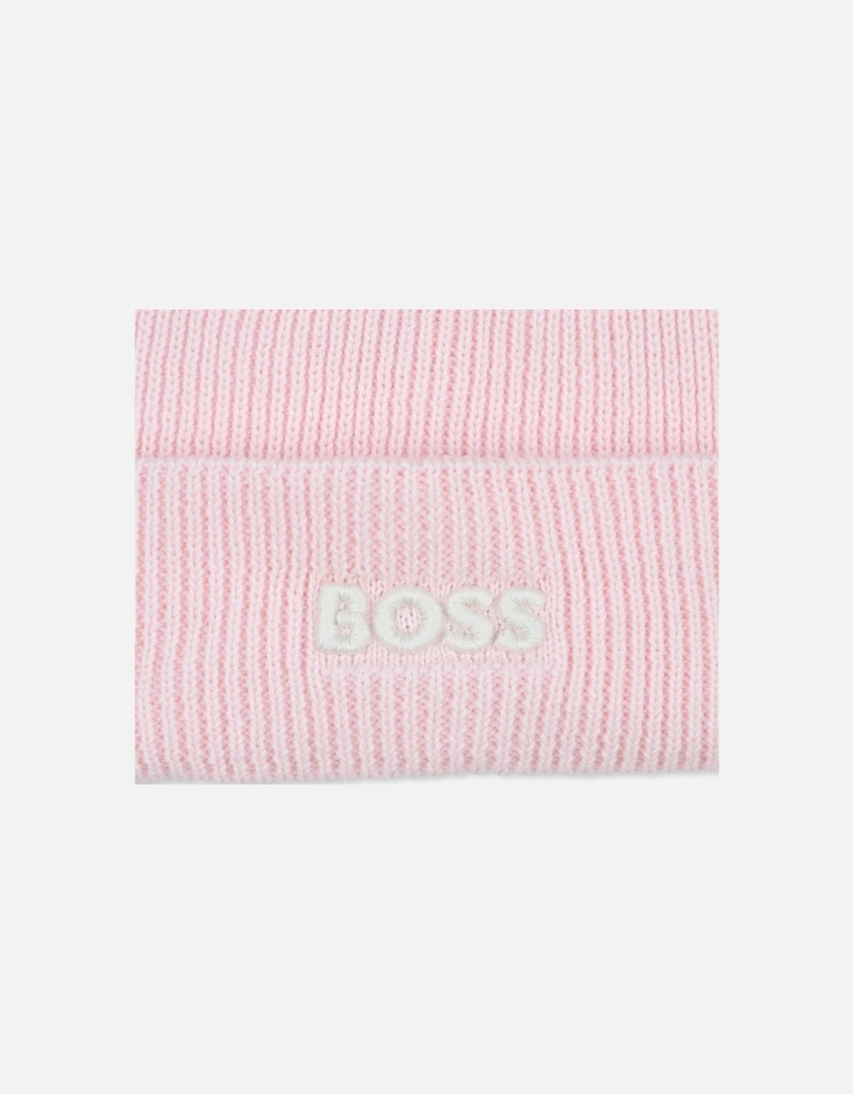 BOSS PINK BABY GIRL HAT J52718