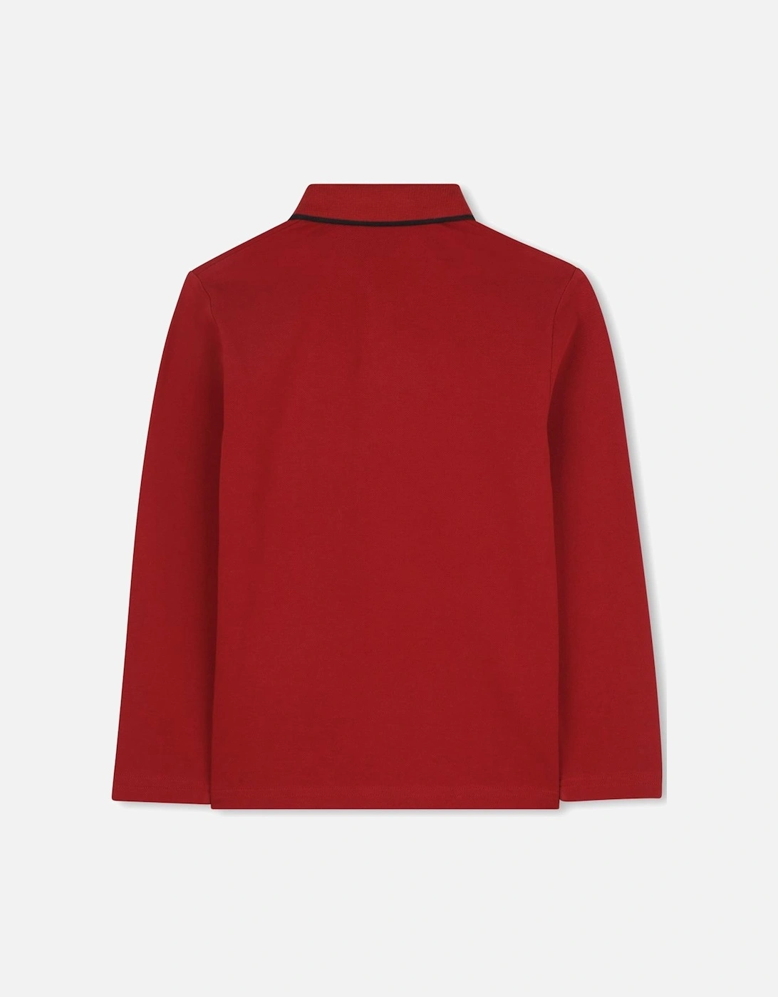 BOSS BOYS DARK RED POLO SHIRT J52330