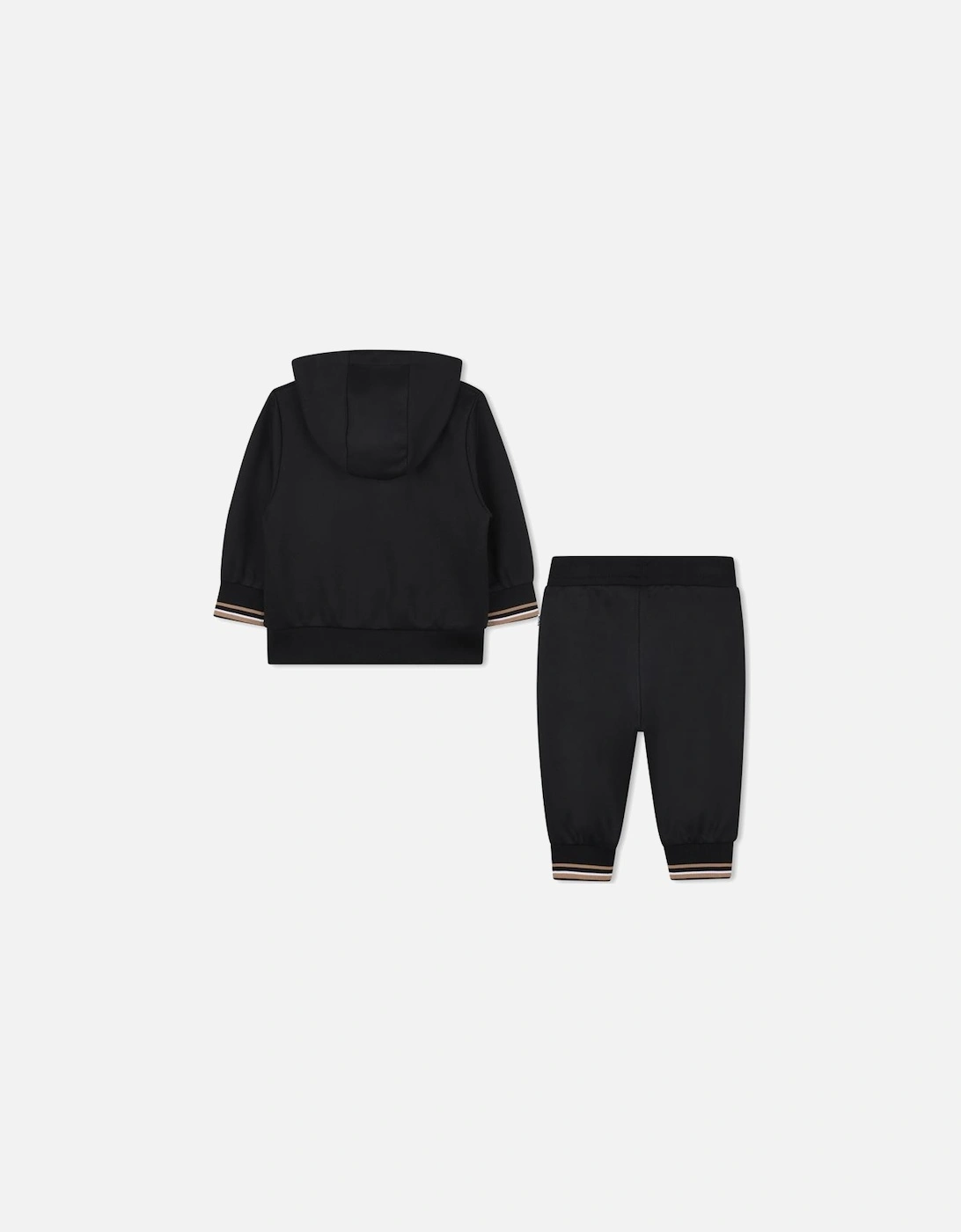 BOSS BABY/TODDLER BLACK TRACKSUIT J52480
