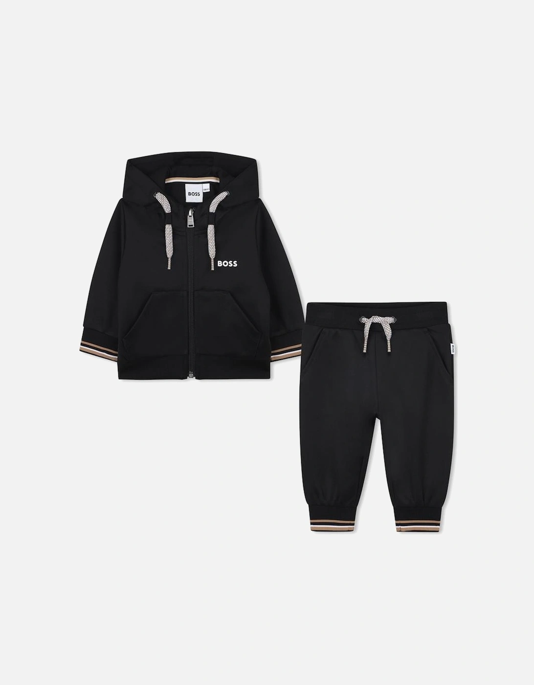 BOSS BABY/TODDLER BLACK TRACKSUIT J52480, 3 of 2