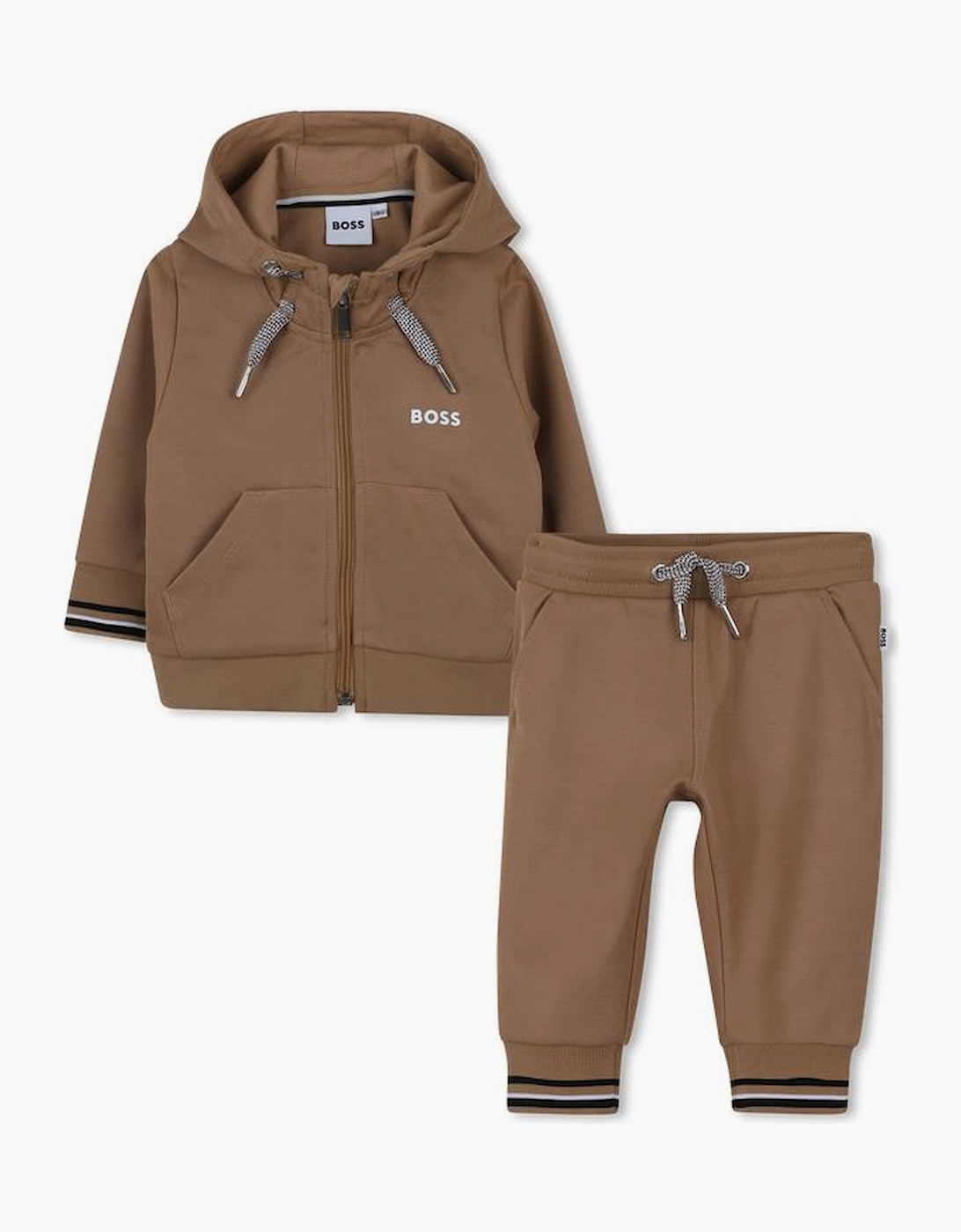 Boy's BOSS BABY/TODDLER BEIGE TRACKSUIT J52480