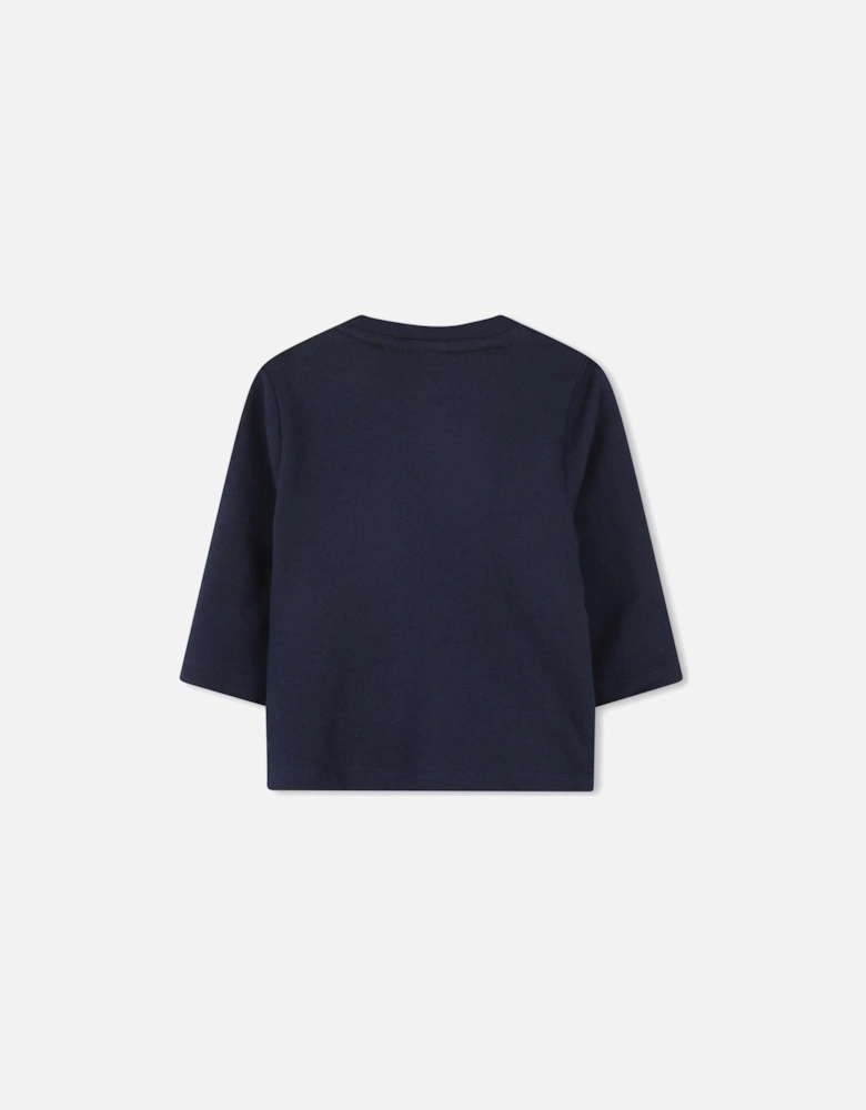 BOSS BABY/TODDLER NAVY T SHIRT J52463