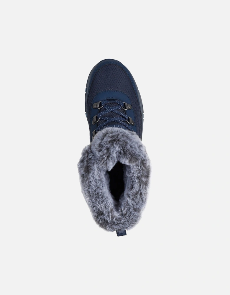 Trego Stormie Women's Navy Winter Ankle Boots