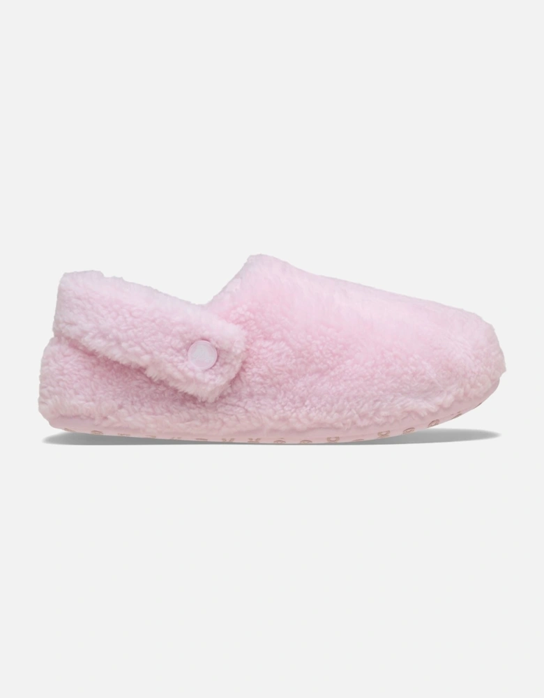 Classic Cozzzy Polyester Women's Pink Milk Slippers