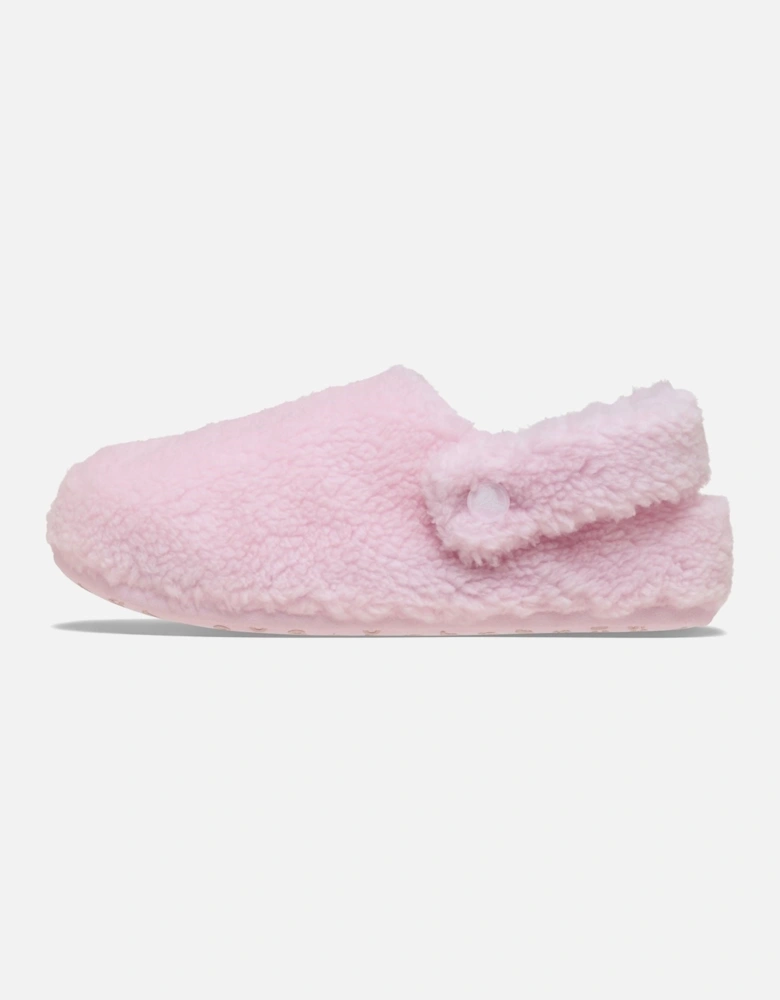 Classic Cozzzy Polyester Women's Pink Milk Slippers