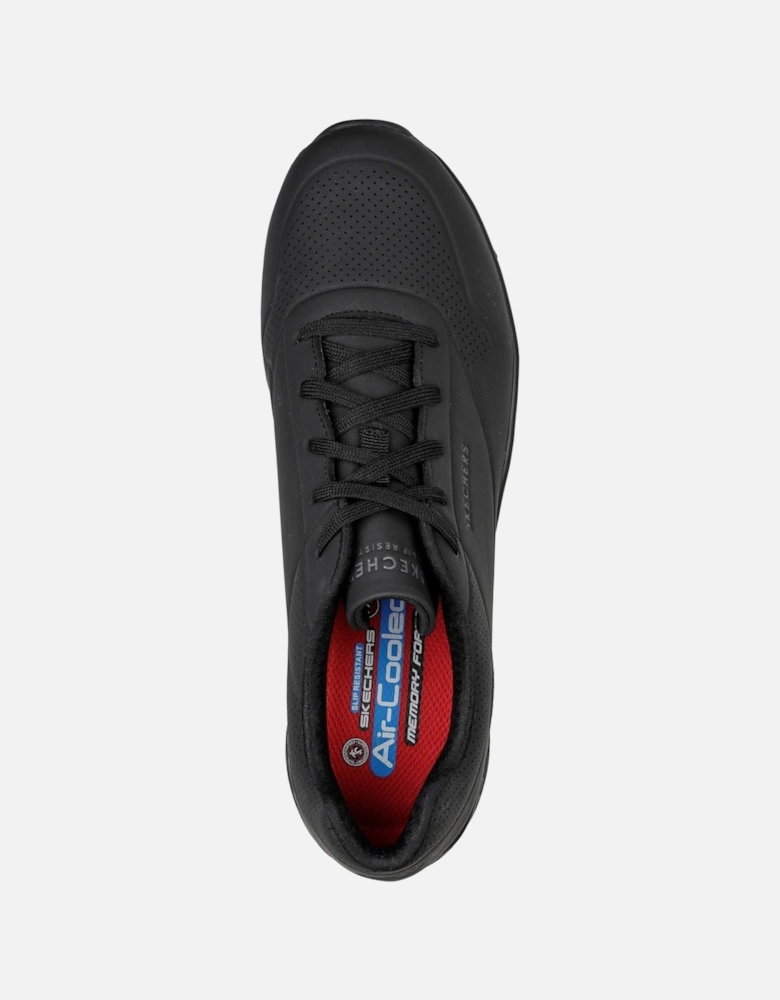 Work Relaxed Fit: Uno SR - Sutal Men's Black Safety Trainers