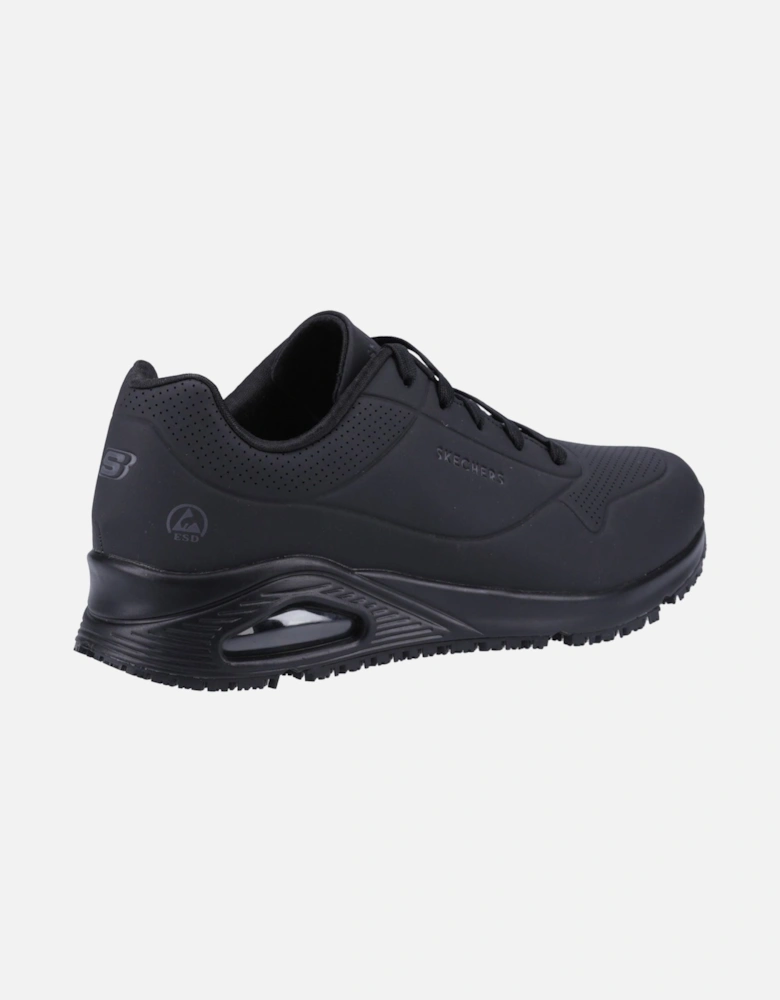 Work Relaxed Fit: Uno SR - Sutal Men's Black Safety Trainers