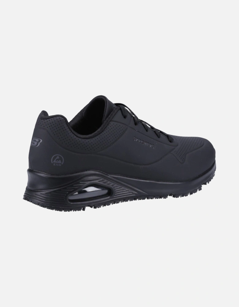 Work Relaxed Fit: Uno SR - Sutal Men's Black Safety Trainers