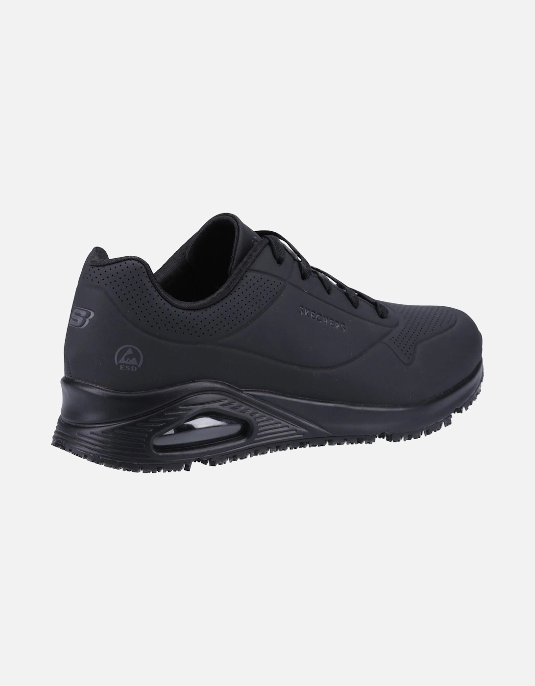 Work Relaxed Fit: Uno SR - Sutal Men's Black Safety Trainers