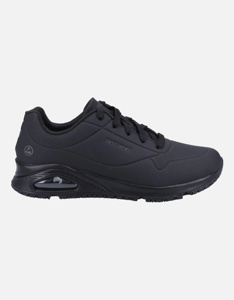 Work Relaxed Fit: Uno SR - Sutal Men's Black Safety Trainers
