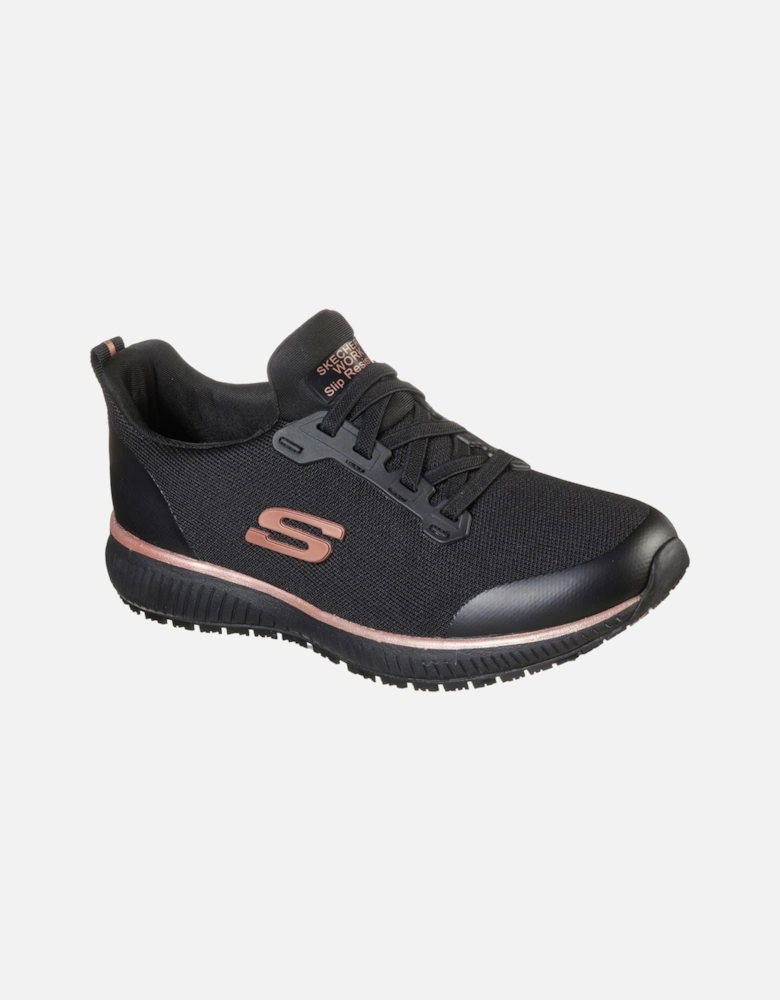 Squad SR Textile Women's Black/Rose Gold Safety Trainers