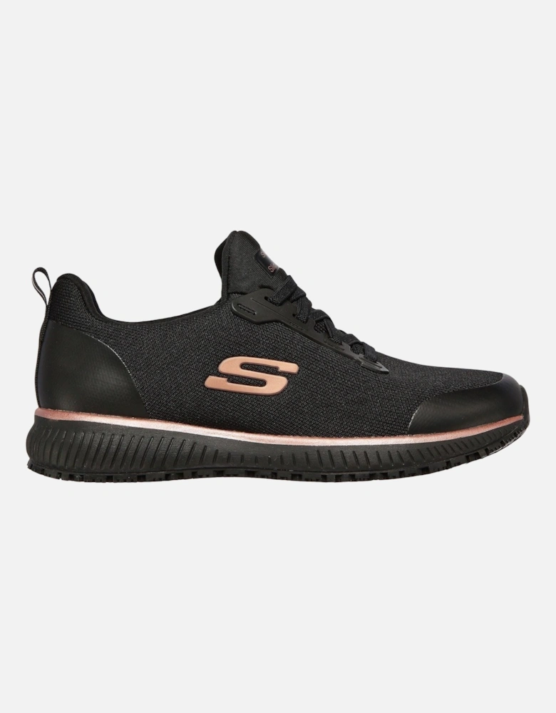 Squad SR Textile Women's Black/Rose Gold Safety Trainers