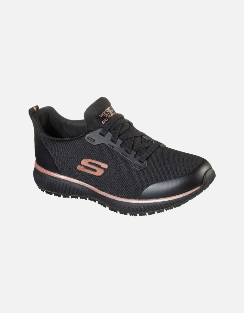 Squad SR Textile Women's Black/Rose Gold Safety Trainers
