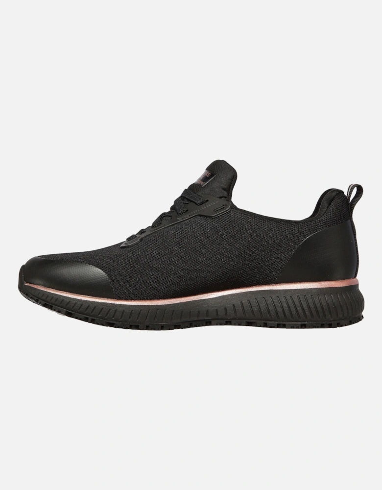 Squad SR Textile Women's Black/Rose Gold Safety Trainers