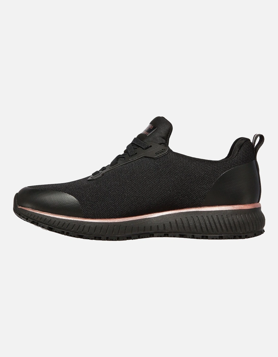 Squad SR Textile Women's Black/Rose Gold Safety Trainers
