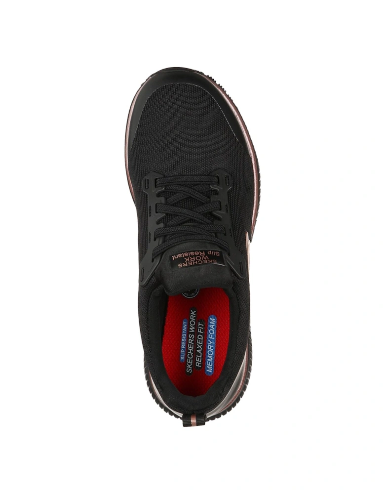 Squad SR Textile Women's Black/Rose Gold Safety Trainers