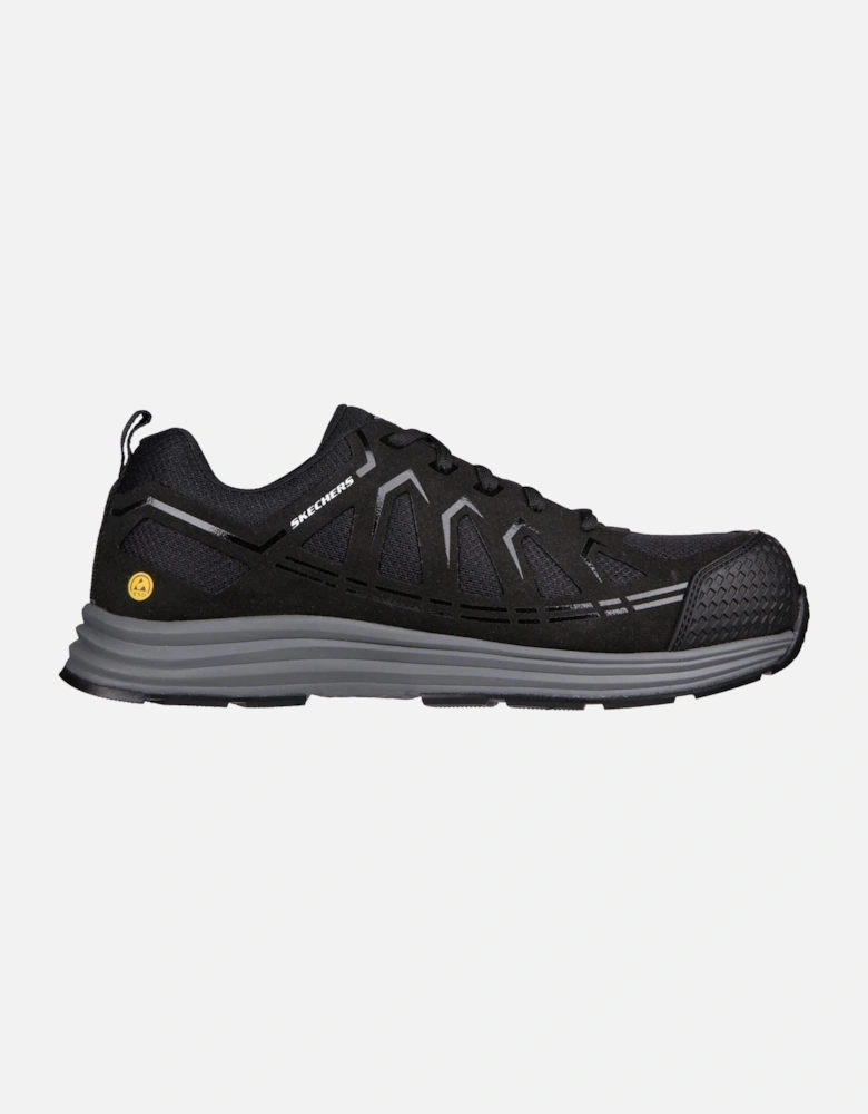 Malad II Textile Men's Black Safety Trainers