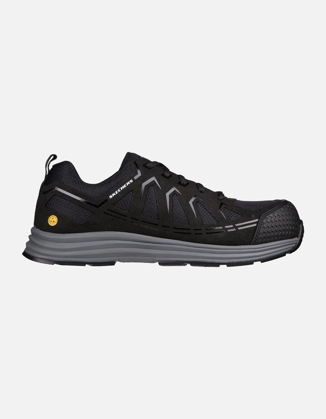 Malad II Textile Men's Black Safety Trainers