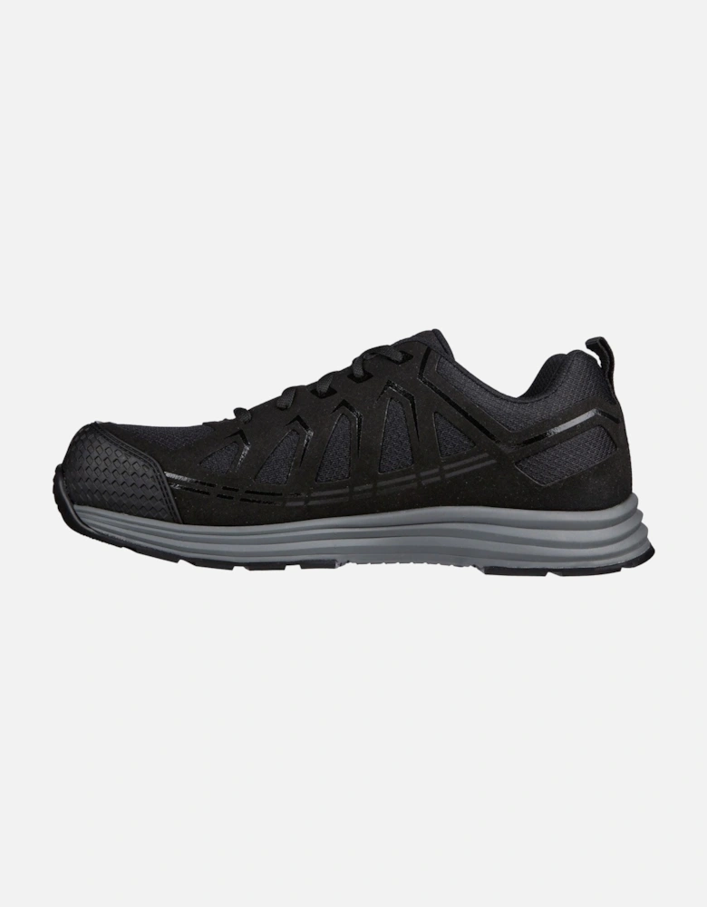 Malad II Textile Men's Black Safety Trainers