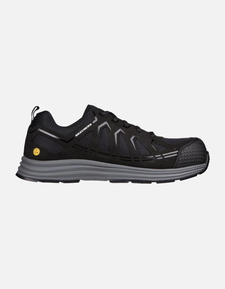 Malad II Textile Men's Black Safety Trainers