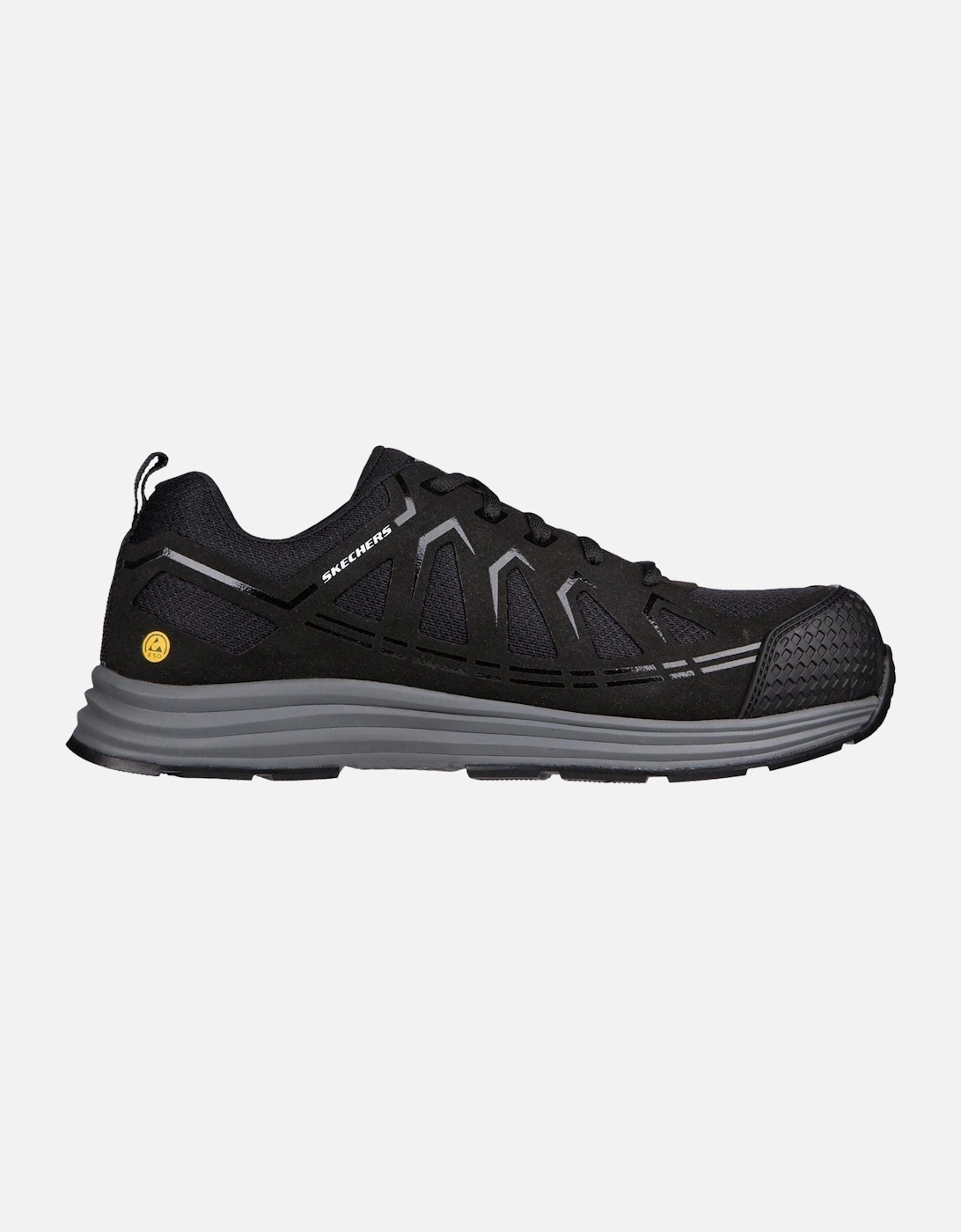 Malad II Textile Men's Black Safety Trainers