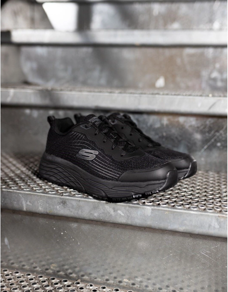 Skechers Work Relaxed Fit Textile Men's Black Safety Trainers