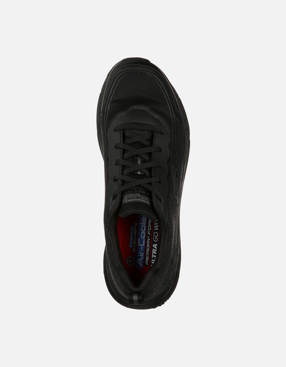 Skechers Work Relaxed Fit Textile Men's Black Safety Trainers