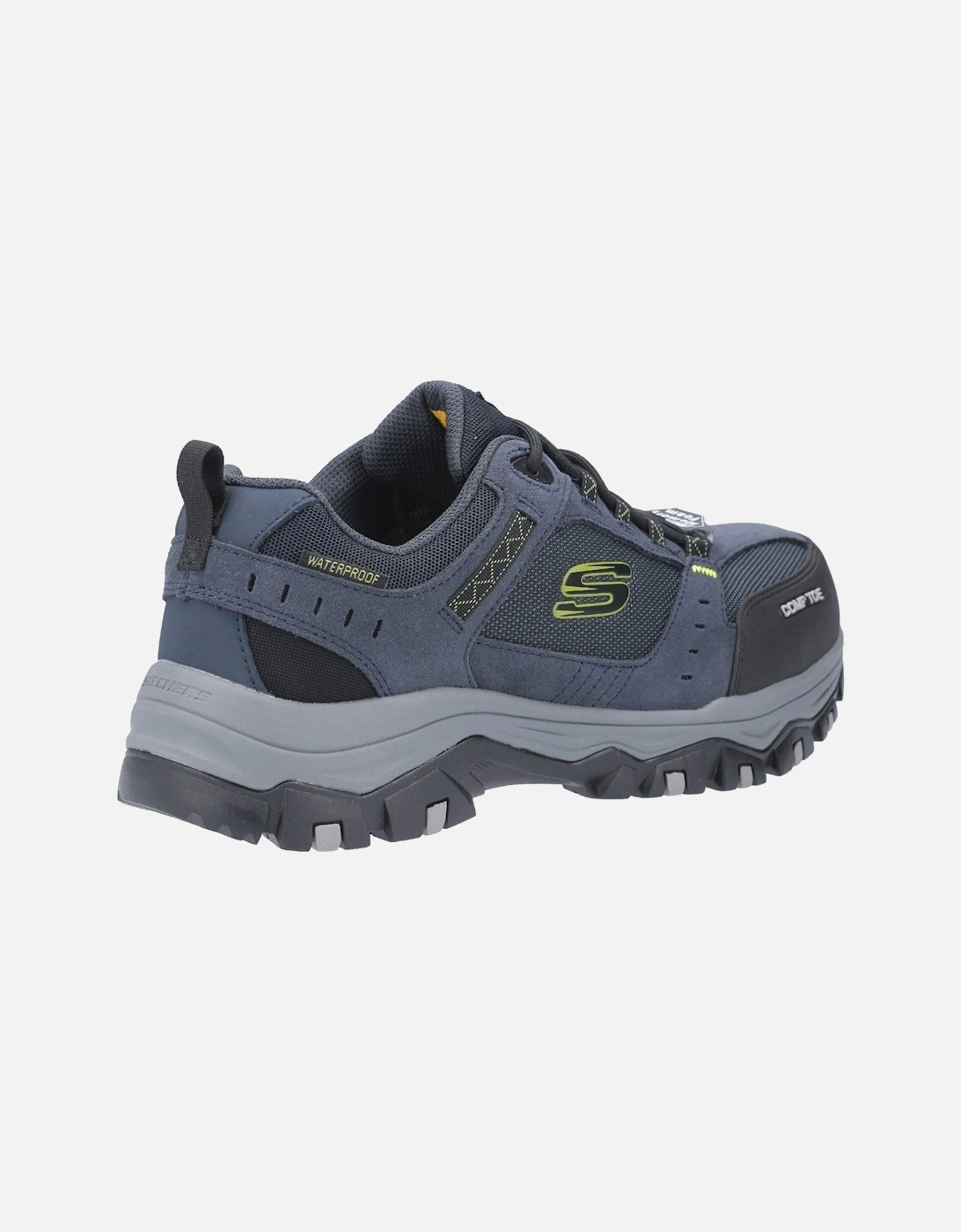 Greetah Suede Men's Navy/Black Safety Trainers