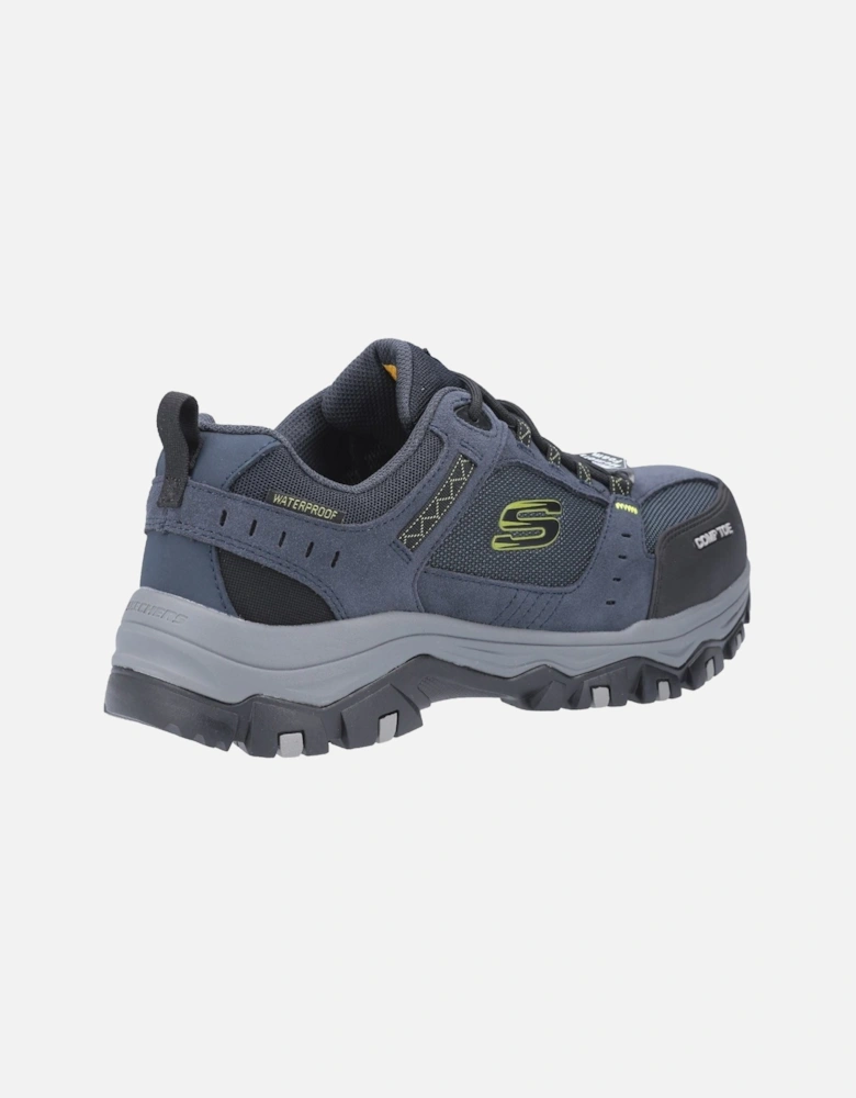 Greetah Suede Men's Navy/Black Safety Trainers